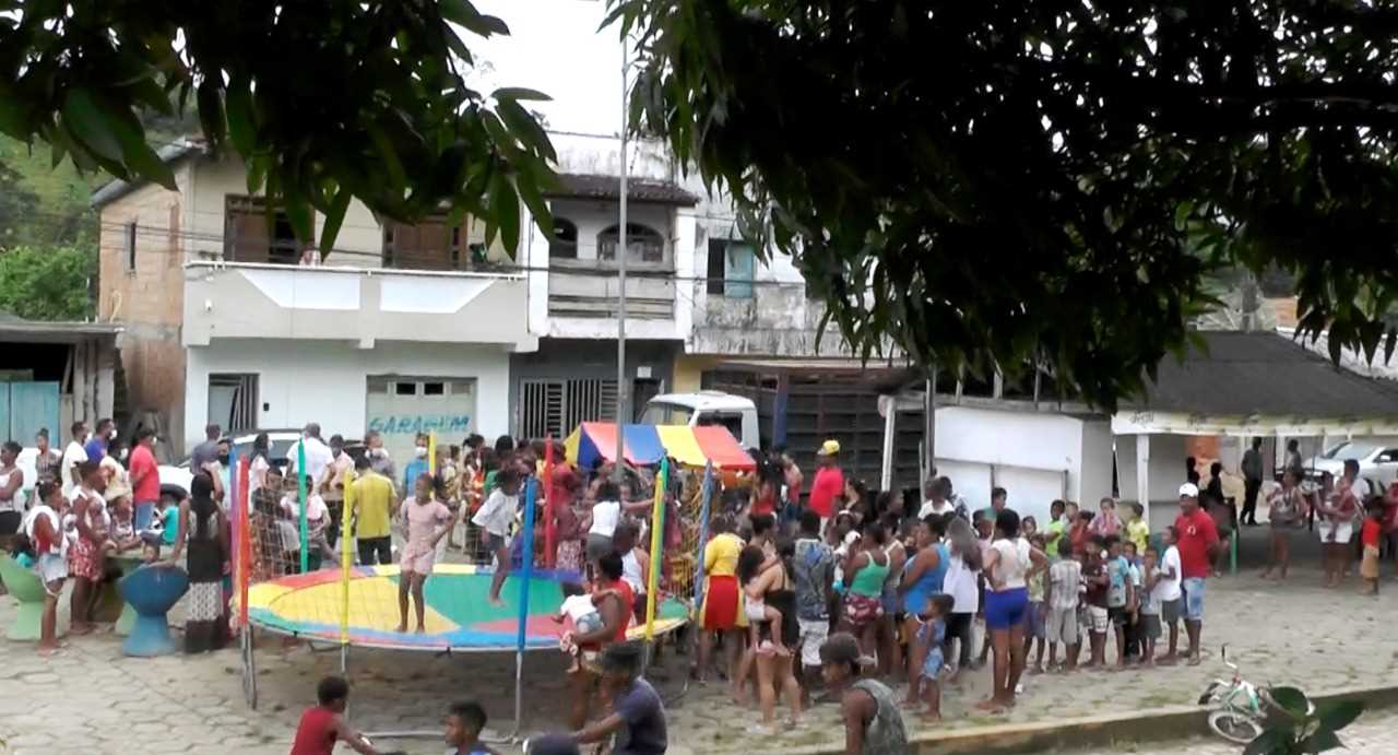 Camacã: Prefeitura leva diversão e alegria para as crianças de Camacã, distritos e povoados